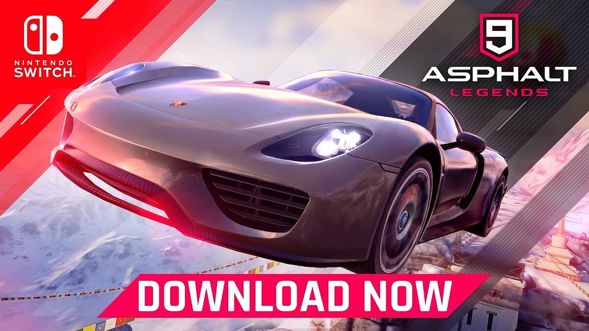 Asphalt 9: Legends HUD sample